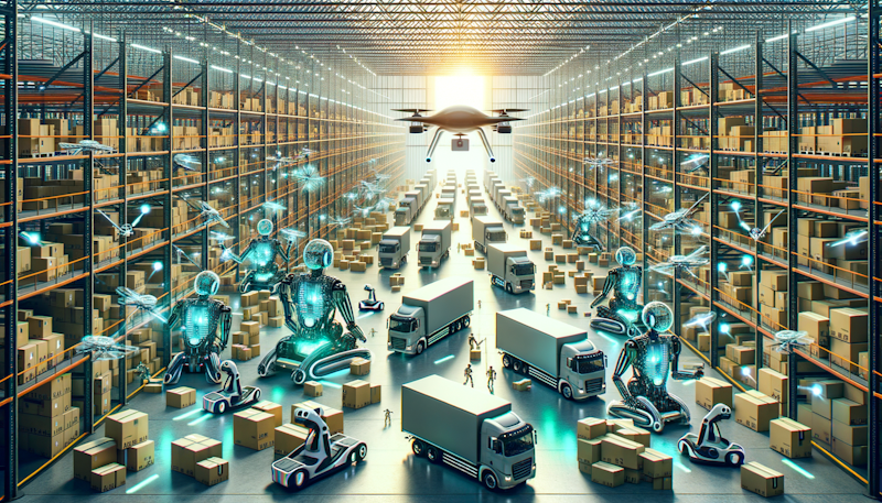 Explore AI's impact on logistics efficiency. Learn how artificial intelligence streamlines operations and boosts productivity in the supply chain.