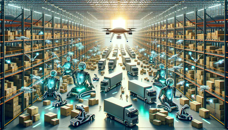 Explore AI's impact on logistics efficiency. Learn how artificial intelligence streamlines operations and boosts productivity in the supply chain.