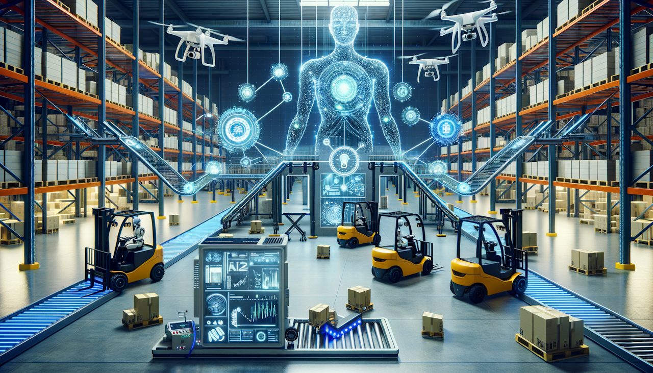 'Explore AI-powered logistics' role in boosting business efficiency. Discover how smart tech transforms supply chain management and operations.'