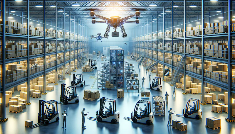 Explore how robotics elevate efficiency and revolutionize logistics in today's supply chains. Unveil the future of automation.