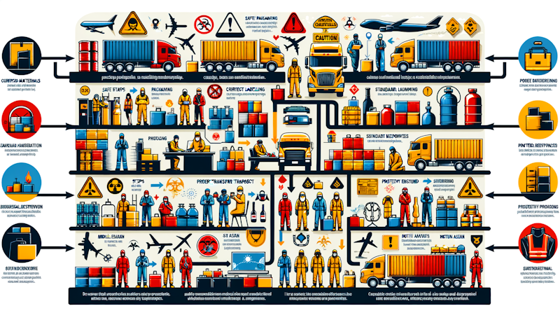 Master hazardous materials shipping with our in-depth guide. Ensure safety & compliance with essential tips and regulations.