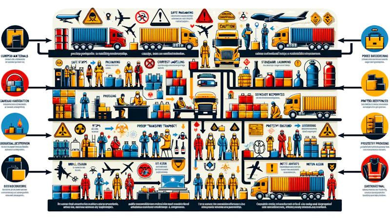 Master hazardous materials shipping with our in-depth guide. Ensure safety & compliance with essential tips and regulations.