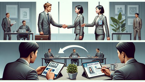 'Ensure a smooth onboarding with an Employee Handbook Acknowledgment – a crucial step for new hires to understand company policies and procedures.'