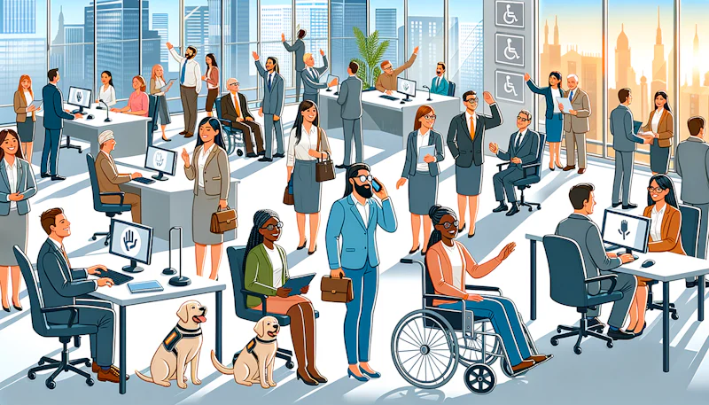 Learn key ADA compliance guidelines & best practices for employers. Ensure inclusivity & avoid legal issues. Essential ADA guide for businesses.