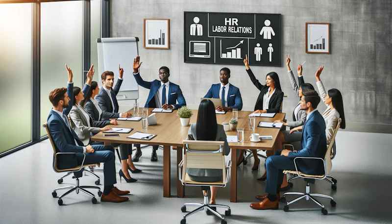 Master HR Labor Relations with our expert training — enhance your business with effective strategies, staff harmony, and compliance.