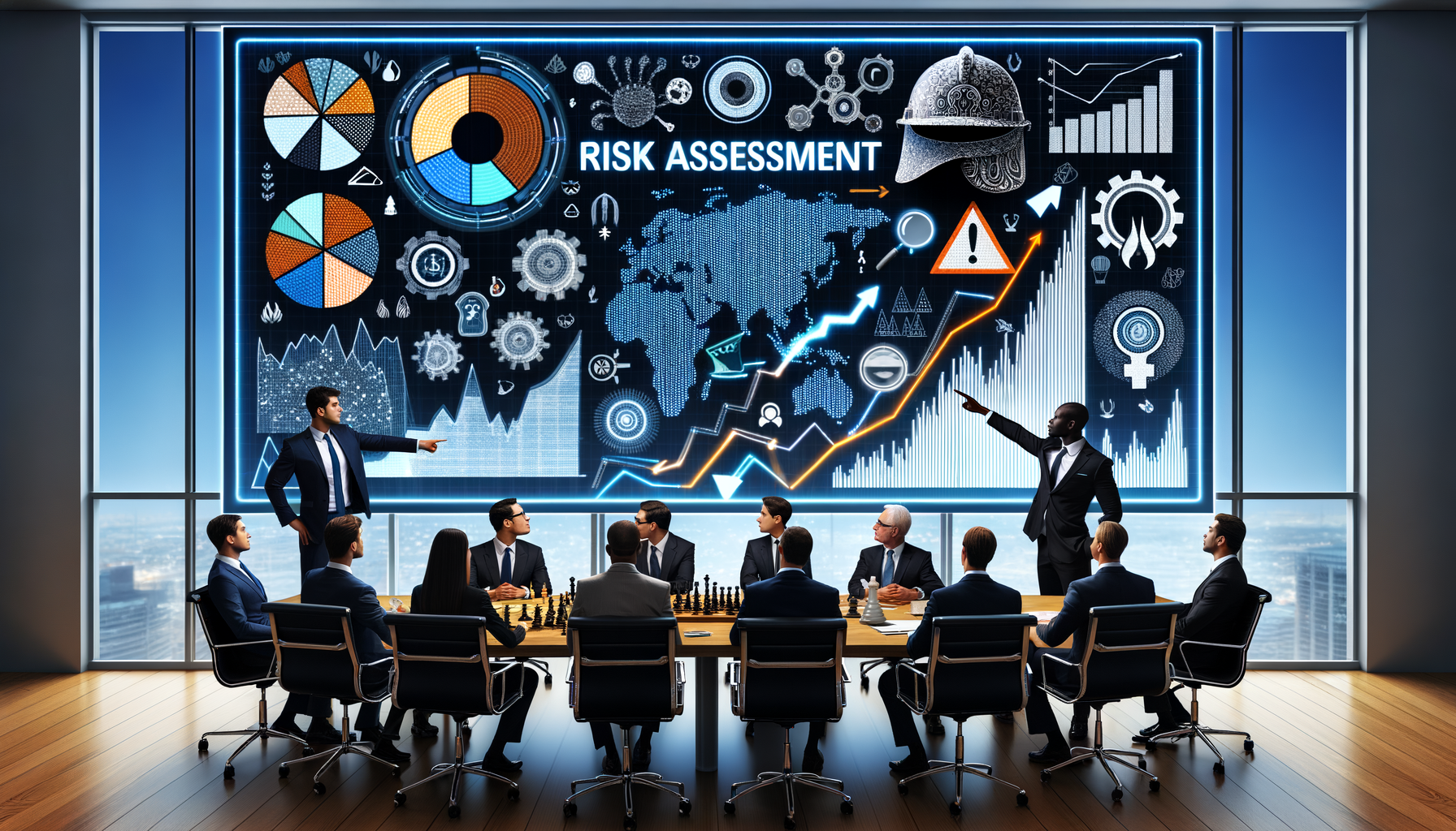 'Master corporate decision-making with vital risk assessment strategies. Ensure business success by identifying and mitigating potential hazards.'