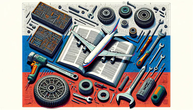 Rusça'da uçak mühendisliği terimleri öğrenin. Profesyonel yaşamınızı kolaylaştıracak temel kelimeler ve ifadeler için rehberimizi keşfedin!