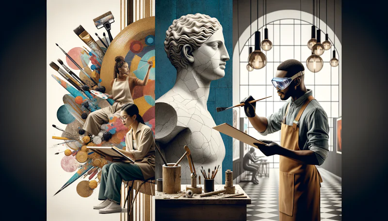 Rusça'da ressam, heykeltıraş, galeri gibi sanat terimlerini öğrenin. Sanat ve Rusça dil bilgisiyle bilginizi genişletin.