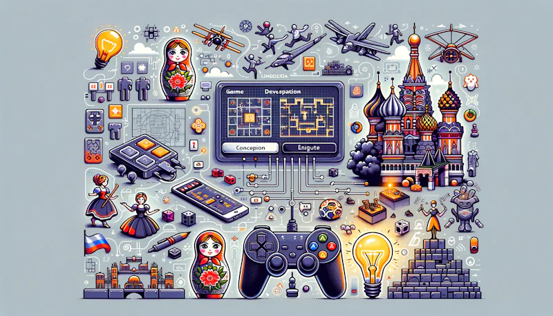 Oyun tasarım sürecinizi kolaylaştıracak Rusça kelimeleri öğrenin. Oyun geliştiricilerin ve tasarımcıların Rusça dilinde sıklıkla kullanılan terimler.