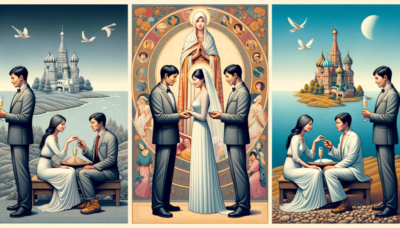 Rusça evlilik terimleri hakkında bilgi edinin. Nişan, düğün ve balayı dönemlerinde sıklıkla kullanılan Rusça terimler ve anlamları burada!