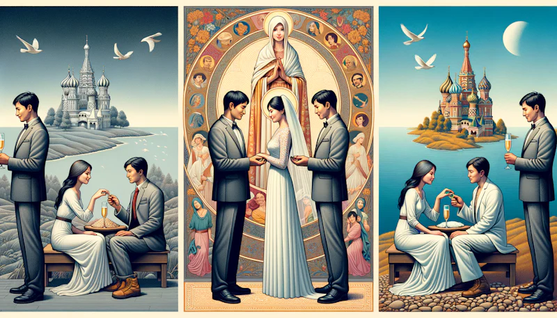 Rusça evlilik terimleri hakkında bilgi edinin. Nişan, düğün ve balayı dönemlerinde sıklıkla kullanılan Rusça terimler ve anlamları burada!