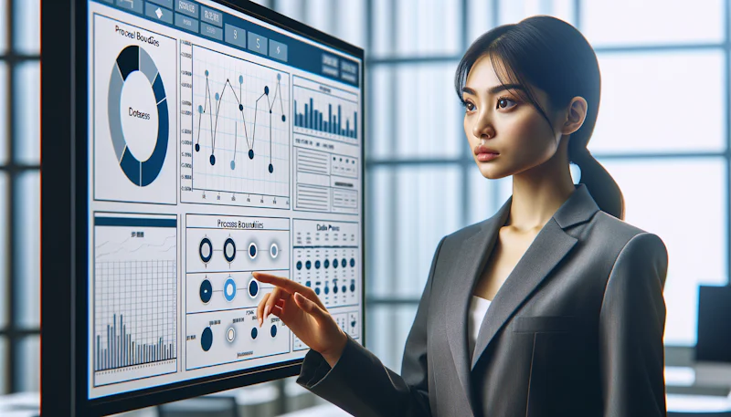 Master process management with our practical guide to control charts – your key to sustained quality and efficiency improvements!