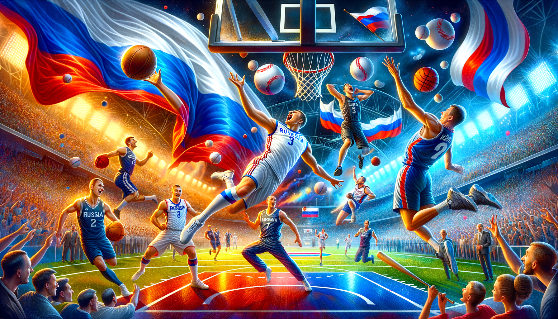 Rusya'da popüler spor takımlarının detaylarına ulaşın. Futbol, basketbol ve beyzbol takımları hakkında bilgi edinin. Rusça spor dünyası sizi bekliyor!