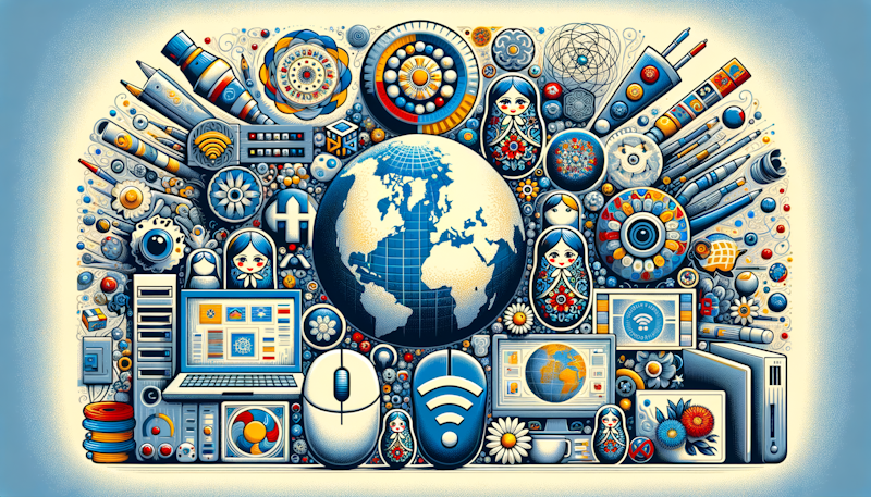 Rusça internet terimlerini öğrenin. En yaygın terimler, çevirileri ve kullanımları hakkında bilgi alın. Rusça bilgisayar ve internet jargonuna hakim olun.