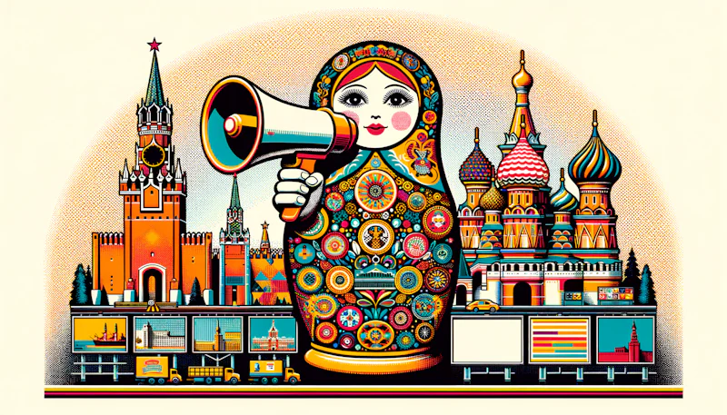 Reklamcılık sektöründe kullanılan Rusça kelimeler üzerine detaylı içerik. Rusça reklam terminolojisi ile global pazarlara açılın.