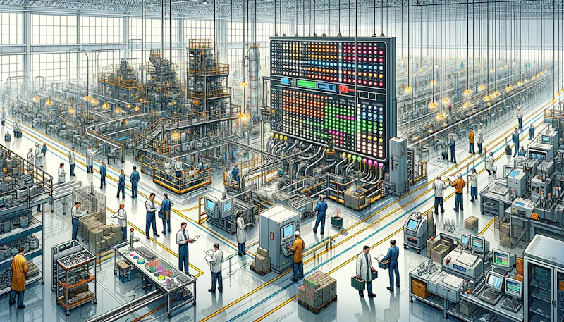 'Boost your factory's productivity with Andon System – the ultimate industrial efficiency tool for streamlined visual management.'