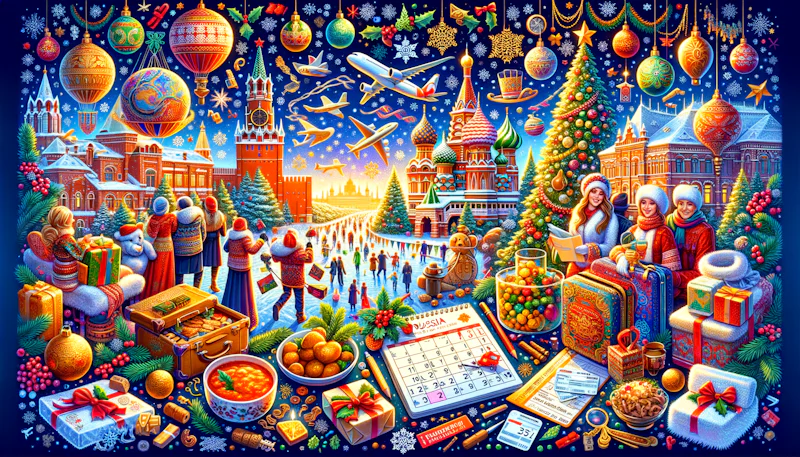 Rusça yeni yıl ve tatil planları yapmayı öğrenin. Eğlenceli ve unutulmaz bir tatil için Rusça dil becerilerinizi geliştirin. Başlayın!