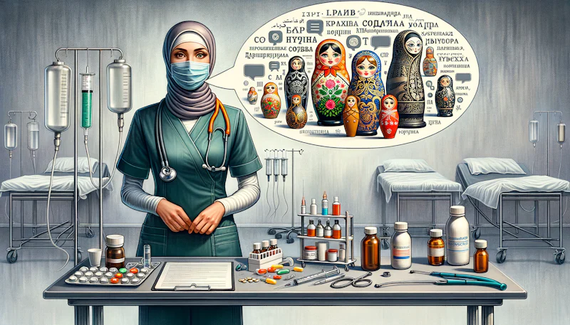 Klinik hemşireler için Rusça kelime öğrenme rehberimiz! Temel sağlık terimlerini, hastalarla iletişim kurmayı kolaylaştıracak Rusça ifadeleri burada bulabilirsiniz.