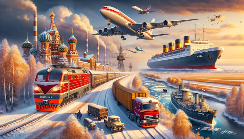 Ulaştırma sektörüne dair Rusça kelime bilginizi artırın! Nakliyat, lojistik ve taşıma terimlerini profesyonelce öğrenin. Rusça dil becerinizi geliştirin.