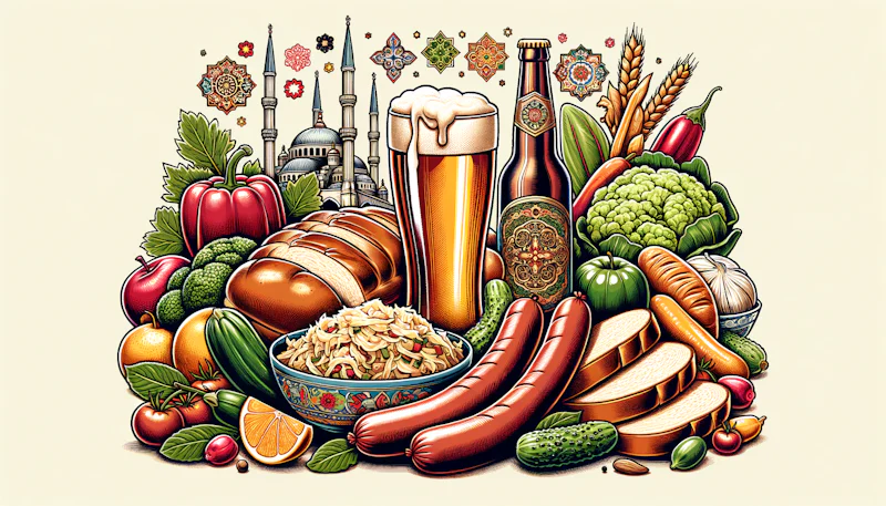 Almanca yemek ve beslenme konuşmalarınızı geliştirin! Pratik ifadeler, gündelik konuşma kalıpları ve dil bilgisi ipuçları burada yer alıyor.