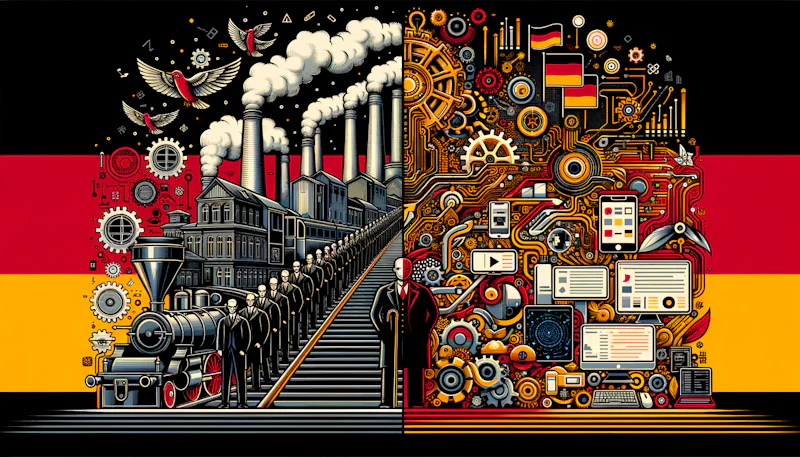 Almanca'da Sanayi Devrimi ve Dijital Dönüşüm hakkında bilmeniz gereken ifadeleri derledik. Öğrenme sürecinizi kolaylaştıracak bu rehberi kaçırmayın!