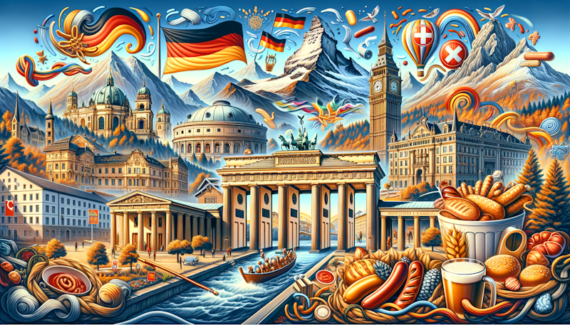 Almanca'nın resmi dil olduğu ülkeler hakkında bilgi alın. Almanya, Avusturya, İsviçre ve daha fazlası Almanca konuşulan ülkeler arasında.