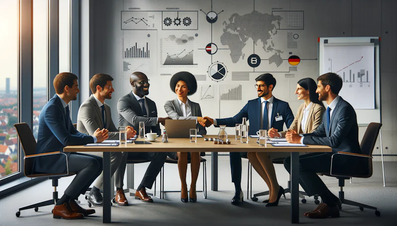 İş toplantılarınızda etkileyici olun! Almanca iş ifadeleri ve toplantı dilini öğrenin. Almanca'da toplantı tekniklerini keşfedin.