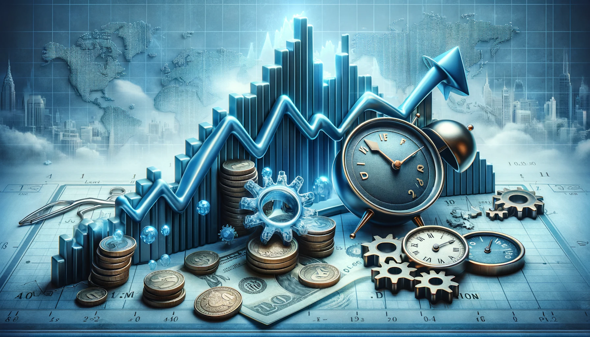 The image above provides a realistic and informative visual depiction of the economic concepts of Disinflation, Deflation, and Stagflation, designed to be suitable for educational or financial analysis contexts.