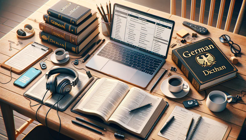 Evde çalışarak Almanca konuşmanın kolay yolları. İpuçları, teknikler ve uygulamalarla hedefinize ulaşın. Almanca konuşmayı bugünden öğrenin!