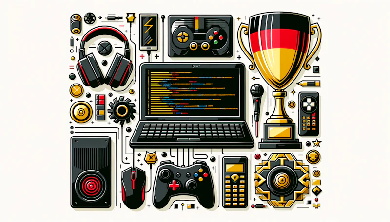 Oyun geliştirme ve E-spor hakkındaki en yaygın Almanca ifadeleri öğrenin. Geliştiriciler ve e-spor oyuncuları için temel dil bilgileri.