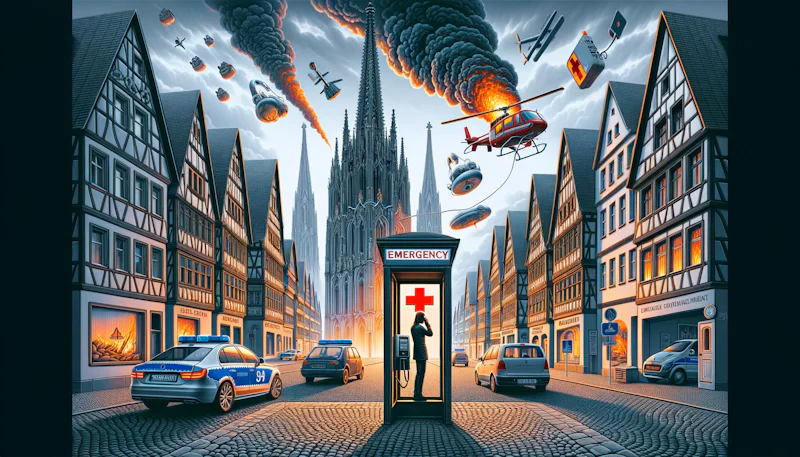 Acil durumda Almanca yardım isteme ifadeleri öğrenin. Acil durumlar için hazırlıklı olun, Almanca'da nasıl yardım isteyeceğinizi öğrenin.