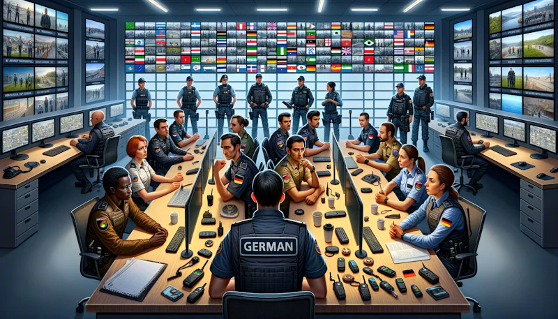 Almanca konuşma ifadeleri ile güvenlik görevlisi pozisyonunuzu güçlendirin. İş yerinizde iletişimi arttırın, özgüveniniz yükselsin.