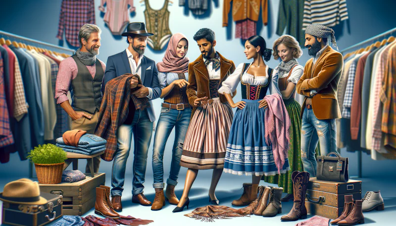 Almanca'da moda ve giyim konuşmaları için gerekli ifadeleri öğrenin! Almanca moda terminolojisini keşfedin ve dil becerinizi geliştirin!