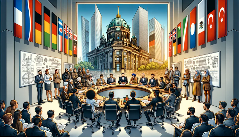 Yöneticiler için özel olarak tasarlanmış Almanca mesleki konuşma ifadelerini keşfedin. Kendinizi uluslararası platformda ifade edin.