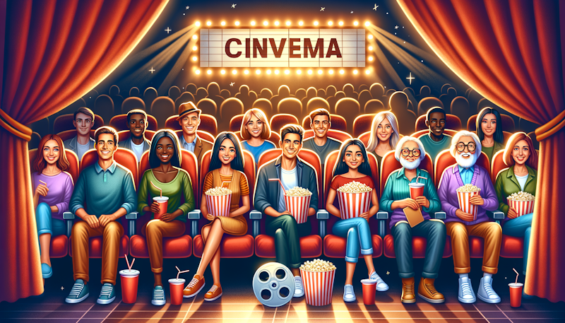 Sinemada arkadaşlarınızla Almanca konuşun! Basit Almanca cümleler, kelimeler ve ifadeler ile iletişiminizi güçlendirin. Sinemaya giderken tıklamanız yeterli!