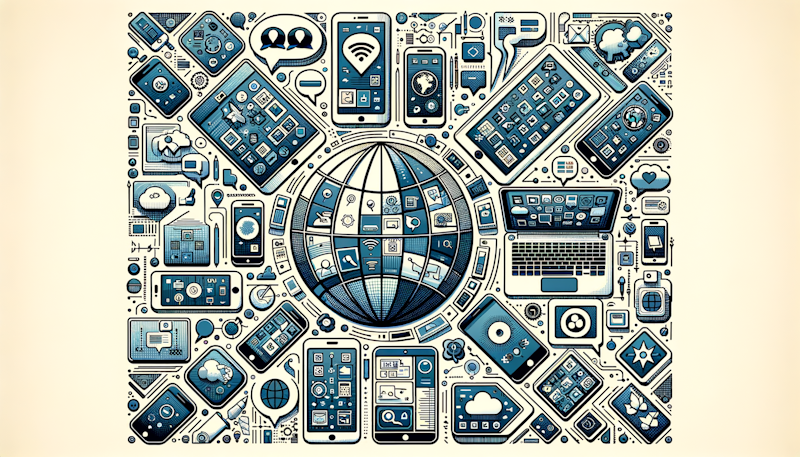 Almanca'da sosyal medya ve iletişim teknolojileri konusunda bilgi ve ifadeler. İnternet dil becerilerinizi geliştirin, globalleşin!