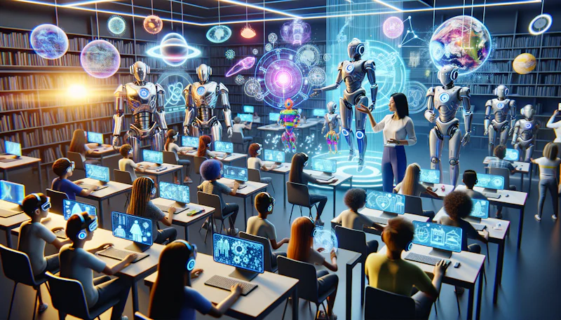 Geleceğin eğitimi hakkında Almanca ifadeleri öğrenin. Öğrenme metodları, eğitim teknolojileri ve yeni yılları şekillendirecek eğitim trendleri.