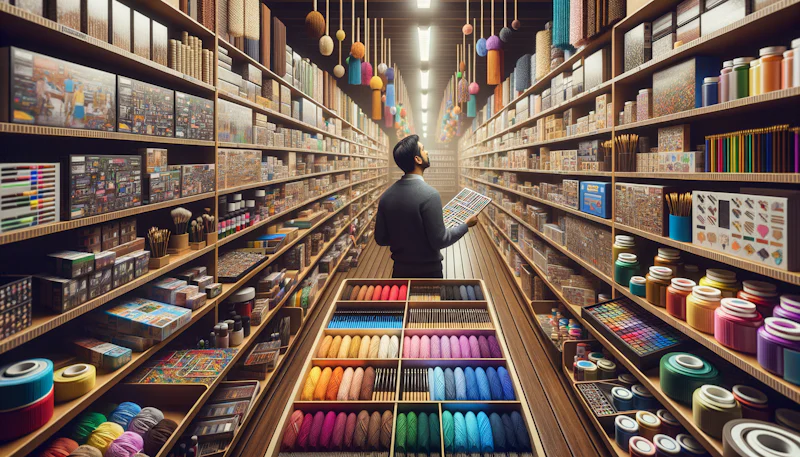 Hobi malzemeleri alırken Almanca konuşma yeteneğinizi geliştirebilirsiniz! Almanca cümleler ve ifadeleri burada bulun.