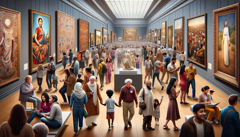 Almanca konuşulan bir sanat müzesinde gezerken kullanabileceğiniz faydalı cümleler ve ifadeler. İletişimi kolaylaştırın. Hemen tıklayın!