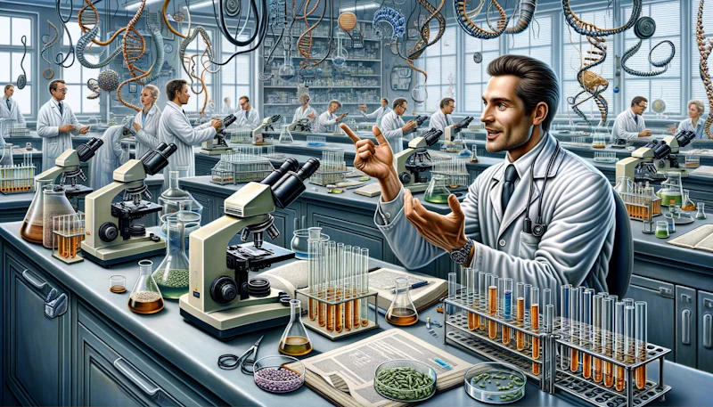 Biyologlar için Almanca mesleki ifadeleri hızlıca öğrenin. Almanca'da biyoloji terimleri ve cümleleri konuşma becerinizi geliştirin.