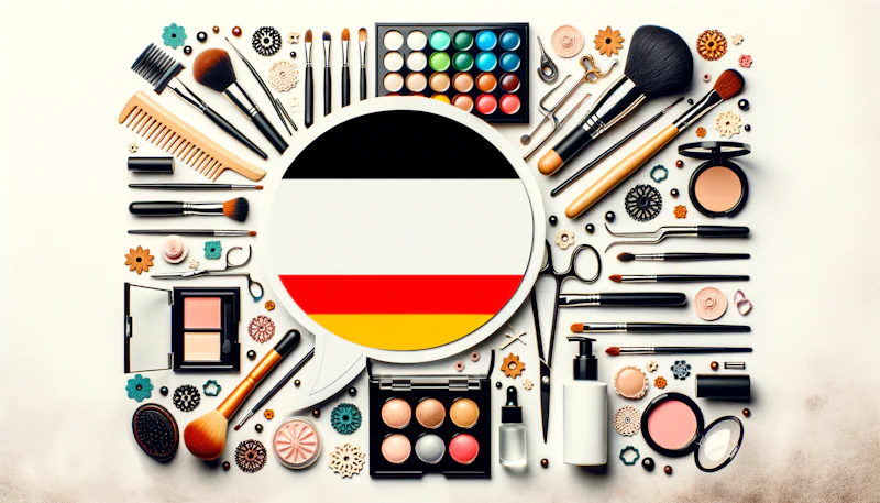 Güzellik uzmanlarına özel Almanca mesleki konuşma ifadeleri. Günlük salon konuşmalarınızı geliştirin ve uluslararası müşterilerinizi etkileyin.