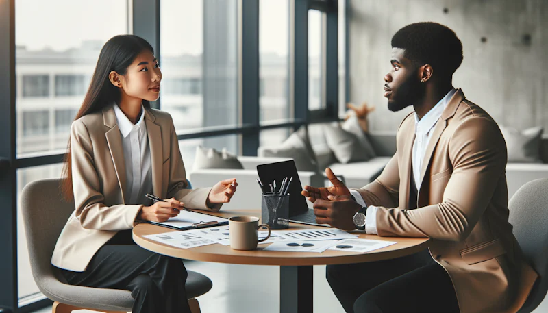 Almanca dilinde iş görüşmesi yapacaksanız, kullanmanız gereken efektif ifadeleri bu yazıda bulun. İş, Almanca ve görüşme ipuçları.