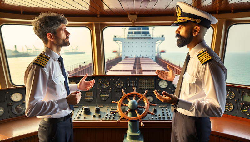 Gemi kaptanları için en önemli Almanca mesleki konuşma ifadeleri. Denizcilikte başarıyı getirecek dili güçlendirecek öneriler burada!