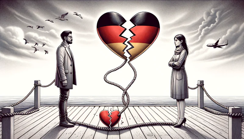 Almanca konuşarak bir ilişkiyi bitirme üzerine taktikler ve teknikler. Almanca'da duygularınızı ifade etmenin en etkili yollarını öğrenin.