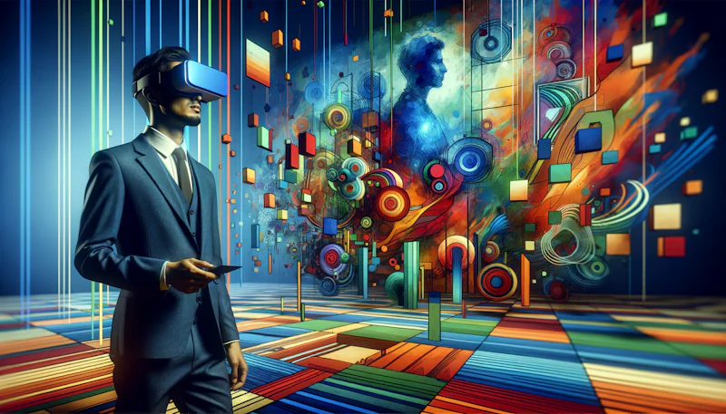 Dijital sanat ve sanal gerçeklik konularında Almanca ifadeler öğrenin. Sanatın ve teknolojinin kesiştiği bu alanda dil becerilerinizi güçlendirin.