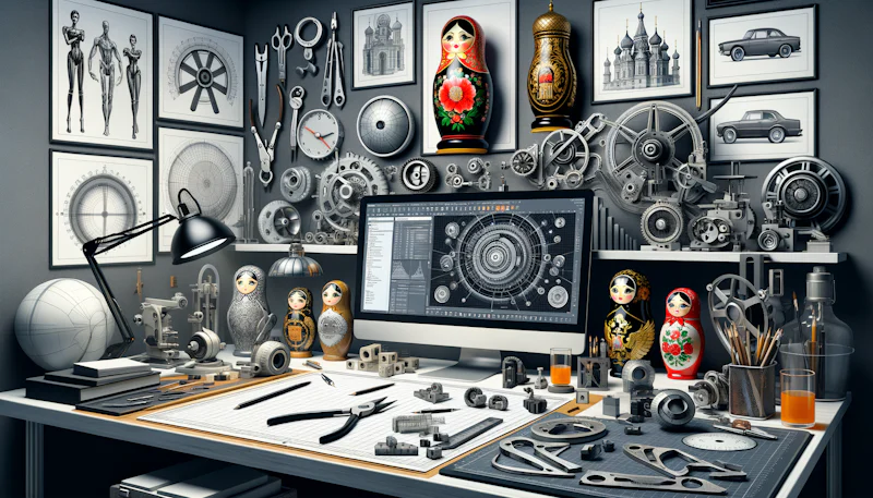 Endüstriyel tasarımcılar için Rusça terimler! Tasarım dünyasında başarınızı arttırmak için ihtiyacınız olan dil araçlarına hemen ulaşın.