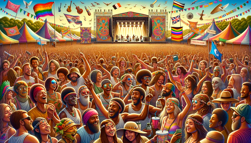 Müzik festivaline katılma deneyiminizi zenginleştirin! Pratik Almanca cümlelerle konuşma yeteneğinizi artırın ve festival deneyiminizi doruklara çıkarın.