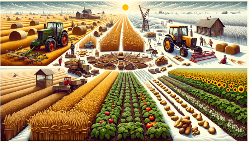 Rusça tarım terminolojisi öğrenmek isteyenler için hazırlanmış rehber! Ziraat, bitki bilimi ve hayvancılık konularında Rusça kelimeler burada!