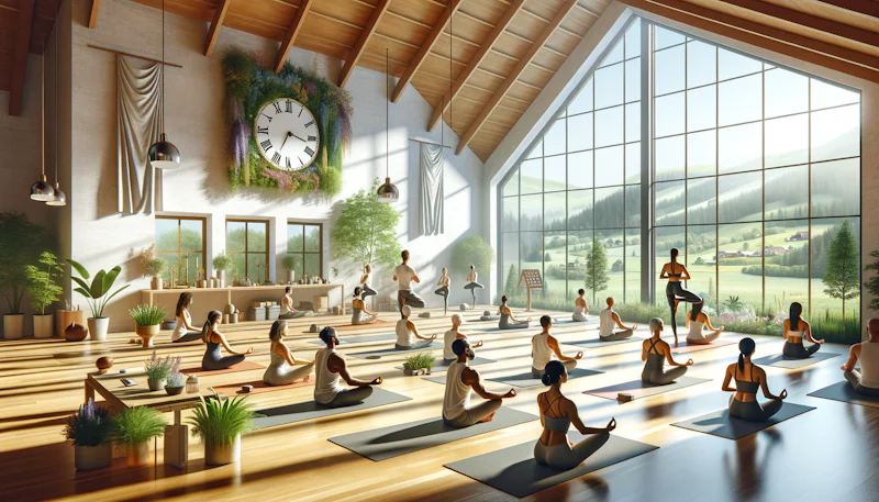 Almanca yoga ve meditasyon derslerine katılın. Basit, etkili Almanca cümlelerle rahatlama ve esnekliği artırma yollarını bulun!