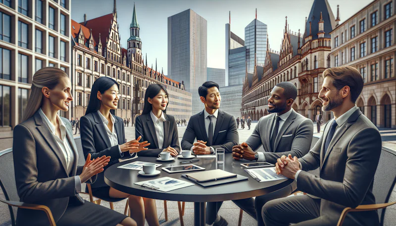 Almanca'da şirketler arası ilişkiler ve iş görüşmelerinde kullanabileceğiniz ifadeler. İş dünyasında Almanca konuşmanın inceliklerini öğrenin.